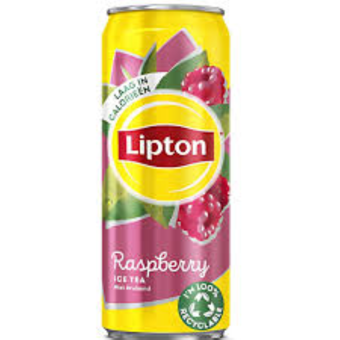 LIPTON ICED TEA CAN RASPBERRY 762G